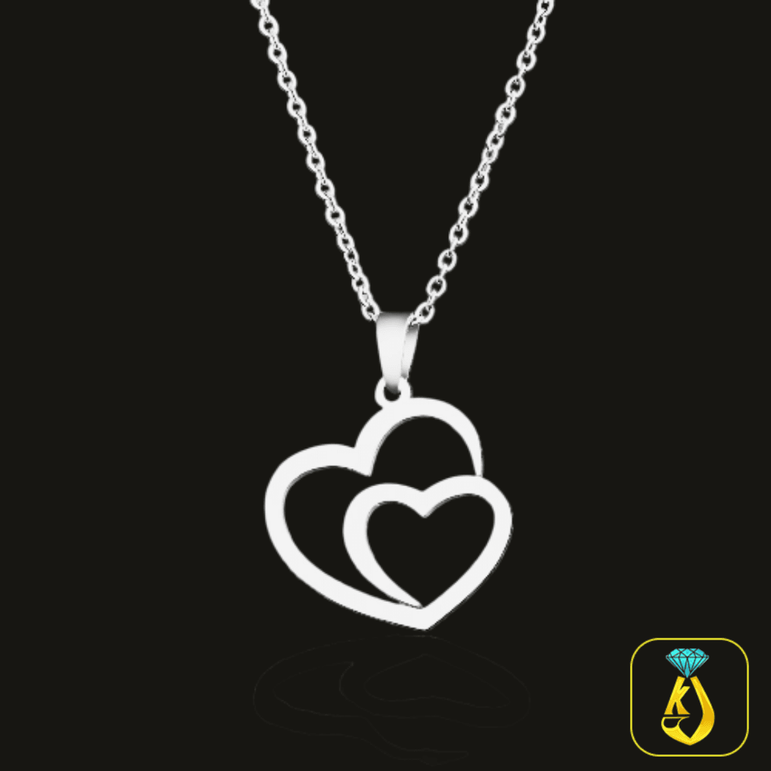 Double Heart Pendant